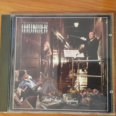 Thunder back street symphony EMI Swindon UK EX/EX (CD Album, Pop, EMI)