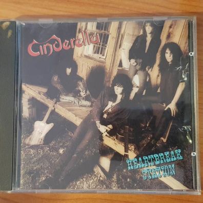 Cinderella hertbreak station VG+/VG+ (CD Album, Pop, Vertigo)