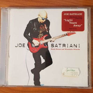 JOE Satriani black swans and wormhole wizards EX/EX (CD Album, Pop, Epic)