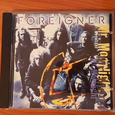 Foreigner mr. moonlight VG/VG+ (CD Album, Pop, Arista)