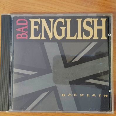 BAD English backlash EX/VG+ (CD Album, Pop, Epic)