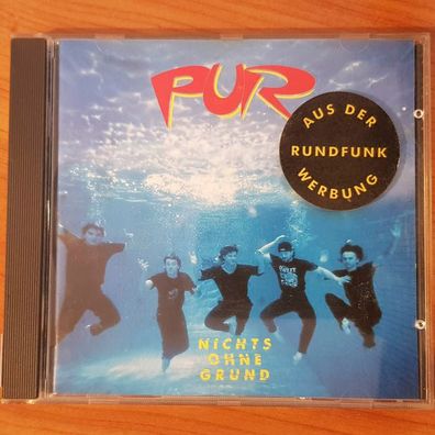 PUR nichts ohne grund VG+/VG+ (CD Album, Pop, Intercord)