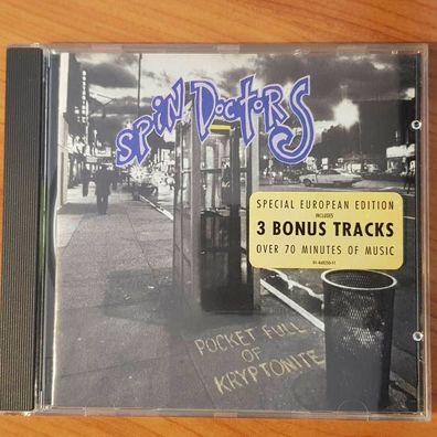 SPIN Doctors pocket full of kryptonite EX/VG+ (CD Album, Pop, Epic)