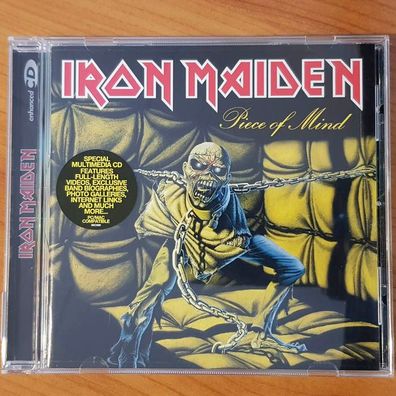 IRON MAIDEN piece of mind Optimal MEDIA GMBH EUROPE EX/EX (CD Album, Pop)