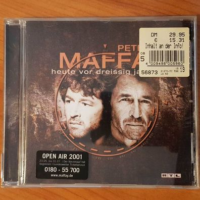 PETER MAFFAY heute vor dreissig jahren EX/EX (CD Album, Pop, Ariola BMG)