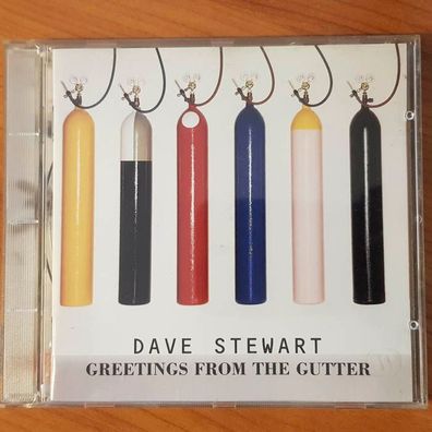 DAVE Stewart greetings from the gutter WME Germany EX/EX (CD Album, Pop)