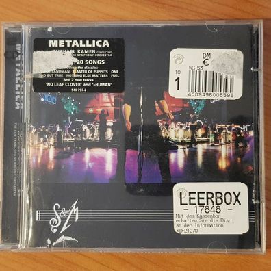 Metallica s&m VG/VG+ (2CD, Pop, Vertigo)