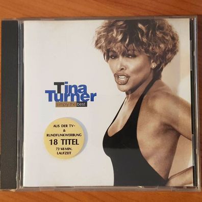 TINA TURNER simply the best Austria EX/VG+ (CD Album, Pop, Capitol)