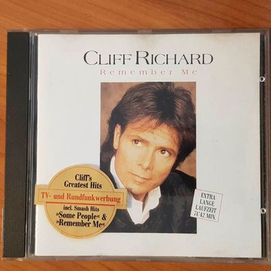 CLIFF Richard remember me WGER VG/VG+ (CD Album, Pop, EMI)