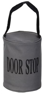 Esschert Design Türstopper "Door Stop" schwarz grau 2,5 kg Puffer Halter modern