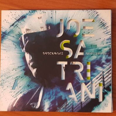 JOE Satriani shockwave supernova CS SLIP VG+ (CD Album, Pop, Sony)