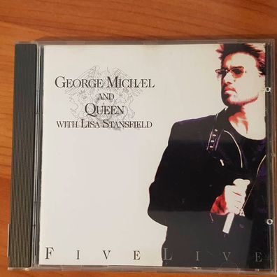 GEORGE Michael / QUEEN / LISA Stansfield five live VG+/VG+ (CD Album, Pop)