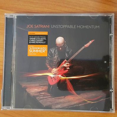 JOE Satriani unstoppable momentun EX/EX (CD Album, Pop, Sony)