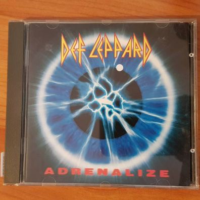 DEF Leppard adrenalize FULL SILVER Germany EX/VG+ (CD Album, Pop)