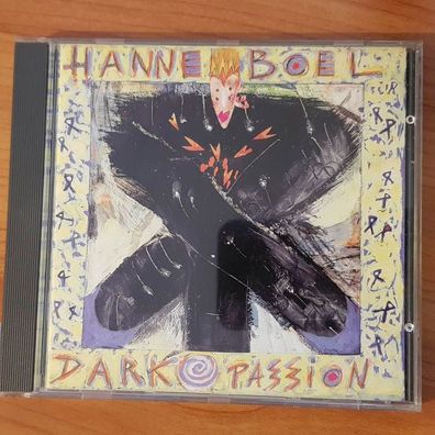 HANNE BOEL dark passion FULL SILVER PDO WGER EX/VG+ (CD Album, Pop, Metronome)