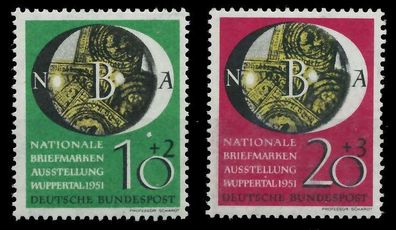 BRD BUND 1951 Nr 141-142 postfrisch X6FA936