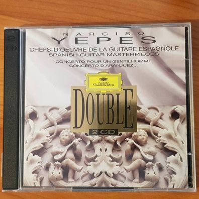 Narciso YEPES chefs d'oeuvre de la guitare espagnole EX/EX (2CD, Klassik, DG)