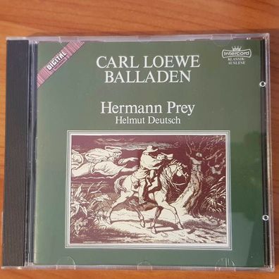 Hermann PREY carl loewe balladen EX/EX (CD Album, Klassik, Intercord)