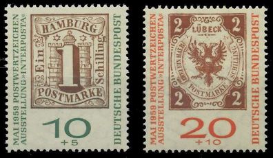 BRD BUND 1959 Nr 310b-311b postfrisch S1D22B2