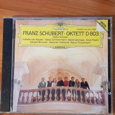 GIDON KREMER franz schubert oktett d 803 FULL SILVER VG+/VG+ (CD Album, Klassik)