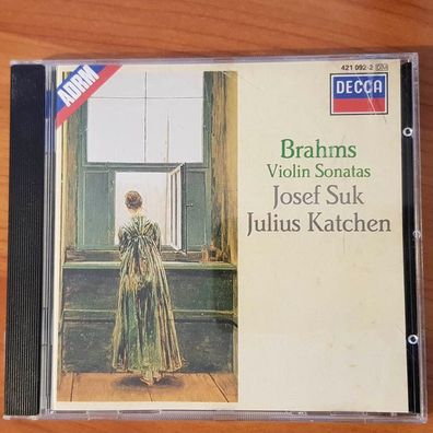 SUK / Katchen brahms violin sonatas FULL SILVER PMDC Germany EX/EX (CD Album)