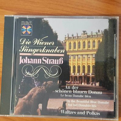 DIE WIENER Sängerknaben johann strauß VG+/VG+ (CD Album, Klassik, RCA)