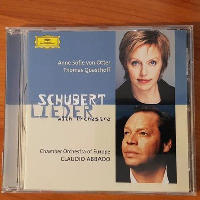 OTTER / Quasthoff / AGGADO schubert lieder EX/EX (CD Album, Klassik, DG)