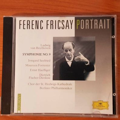 FERENC Fircsay portrait - beethoven - symph. 9 FULL SILVER Germany EX/EX