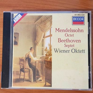WIENER OKTETT mendelssohn / beethoven EX/EX (CD Album, Klassik, Decca)