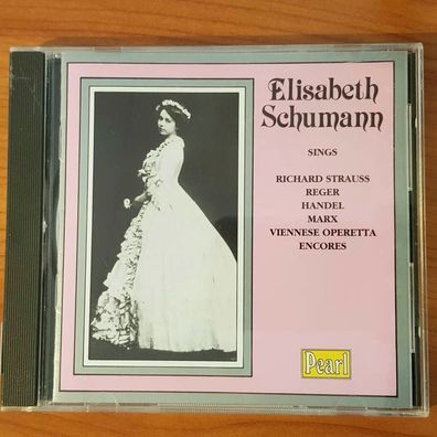 Elisabeth Schumann sings strauss, reger, handel et al EX/EX (CD Album, Klassik)