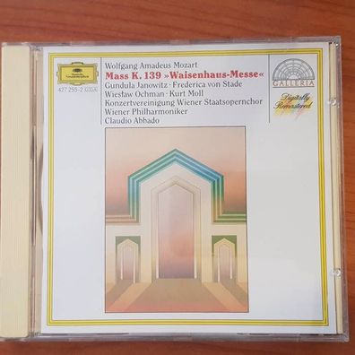 Claudio ABBADO mozart maas k. 139 waisenhaus messe FULL SILVER VG+/EX (CD Album)