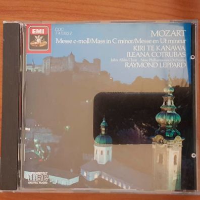 Raymond Leppard mozart messe c-moll EX/EX (CD Album, Klassik, EMI)