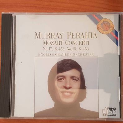 MURRAY Perahia mozart concerti no 17 & 18 VG+/VG+ (CD Album, Klassik)