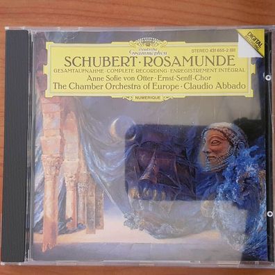 Claudio ABBADO schubert - rosamunde FULL SILVER Germany EX/VG+ (CD Album)