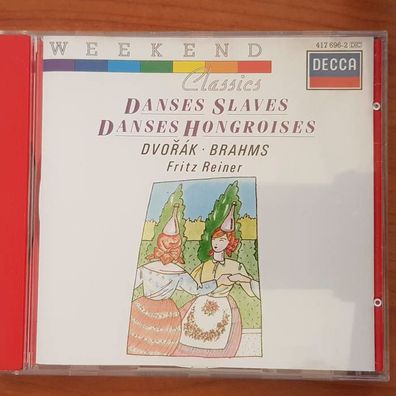 FRITZ REINER danses slaves danses hongroises FULL SILVER VG/VG+ (CD Album)