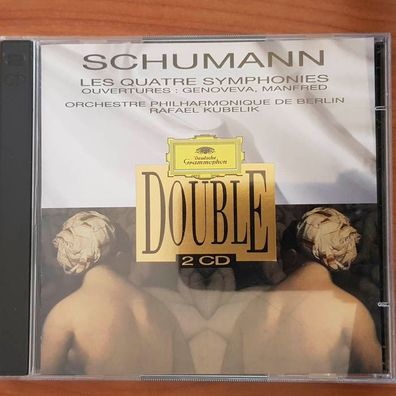 RAFAEL Kubelik schubert les quatre symphonies VG+/EX (2CD, Klassik, DG)