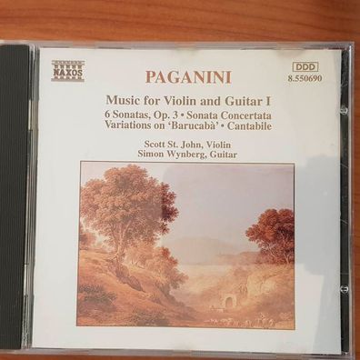 ST. JOHN / Wynberg paganini music violin guitar 1 NM/EX (CD Album, Klassik)