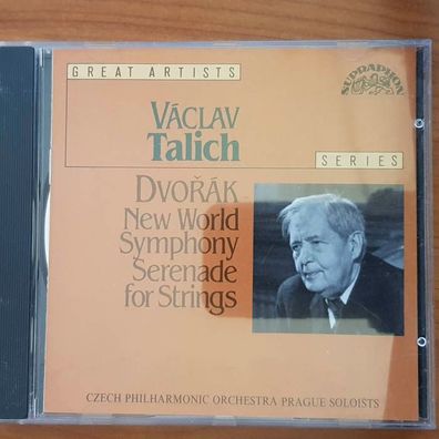 VACLAV TALICH dvorak new world symphony EX/VG+ (CD Album, Klassik, Supraphon)