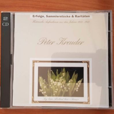 PETER Kreuder erfolge, sammlerstücke & raritäten VG+/VG+ (2CD, Klassik, Monopol)
