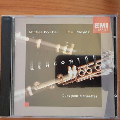 PORTAL / MEYER rencontre duos pour clarinettes EX/EX (CD Album, Klassik)