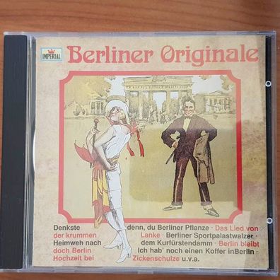 Variouis imperial - berliner originale VG+/VG+ (CD Album, Klassik)