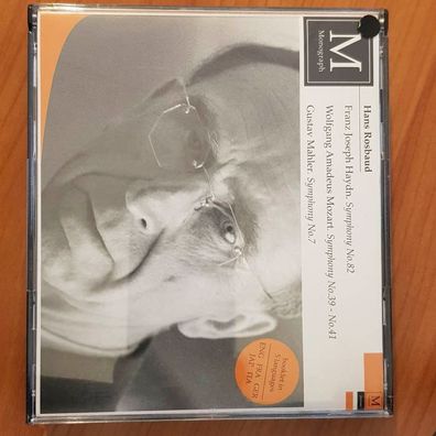 HANS Rosbaud haydn, mozart, mahler EX/EX (2CD, Klassik, Monograph)