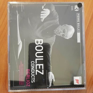 PIERRE BOULEZ boulez conducts berlioz EX/EX (3CD, Klassik, Sony Classical)