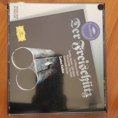 CARLOS Kleiber von weber - der freischütz EX/EX (2CD, Klassik, DG)