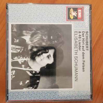 Elisabeth Schumann schubert - der hirt & 48 lieder EX/EX (2CD, Klassik, EMI)