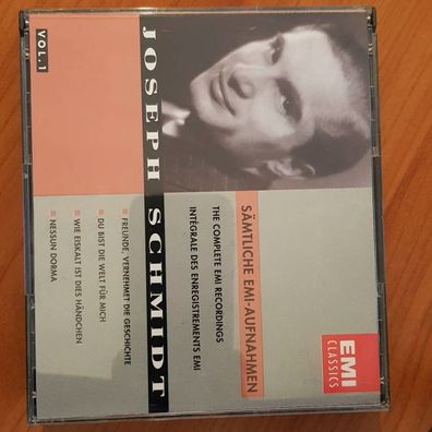 JOSEPH Schmidt sämtliche emi aufnahmen vol. 1 EX/EX (2CD, Klassik, EMI Classics)