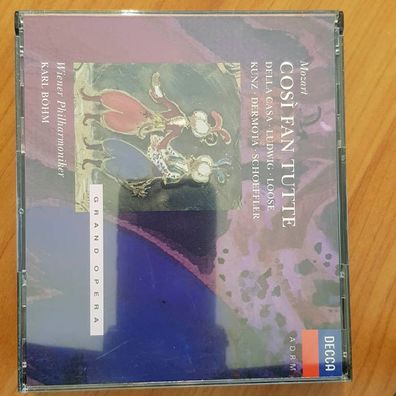 KARL BÖHM mozart cosi fan tutte EX/EX (2CD, Klassik, Decca)