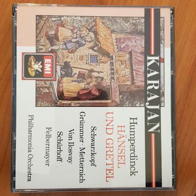 Herbert VON Karajan humperdinck VG+/EX (2CD, Klassik, EMI)