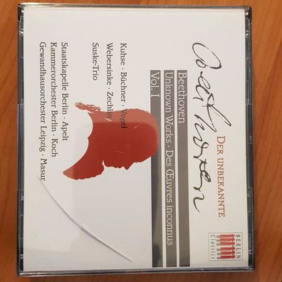 Various der unbekannte beethoven vol. 1 EX/EX (3CD, Klassik, Berlin Classics)