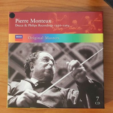PIERRE Monteux decca & philips recordings 1956-1964 BOX SLIP EX/EX (7CD)